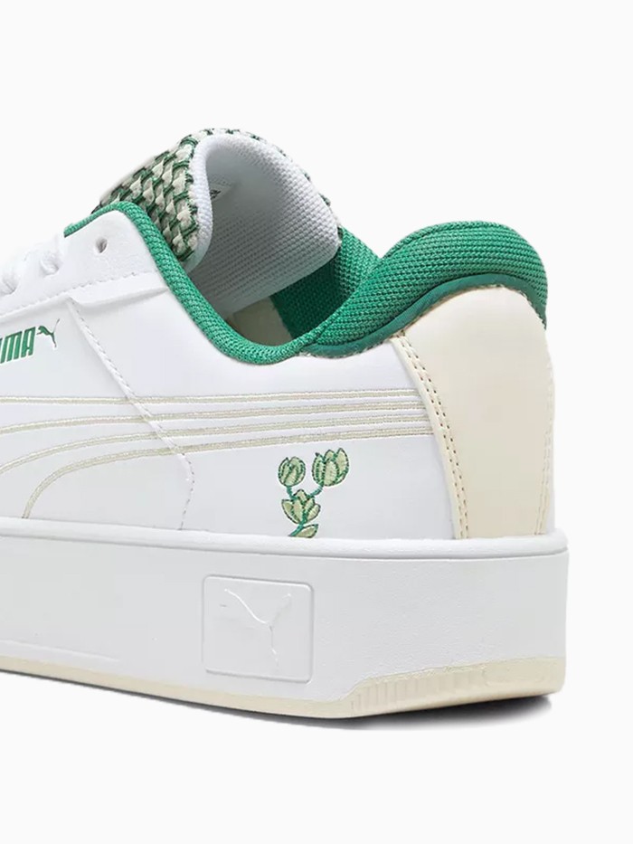 Кроссовки женские Puma Carina Street Blossom белые 39509401 изображение 5