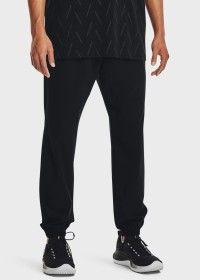 Брюки мужские Under Armour UA Stretch Woven Joggers черные 1382119-001 изображение 2