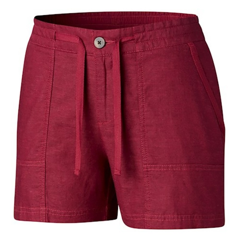 Шорти жіночі Columbia  Summer Time Short бордові 1715541-550 — фото 1