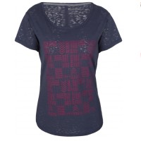 Футболка жіноча Columbia Elevated™ II Tee темно-синя 1772251-592 изображение 2