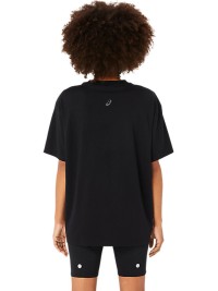 Футболка жіноча Asics ASICS LOGO TEE чорна 2032C843-002 изображение 3