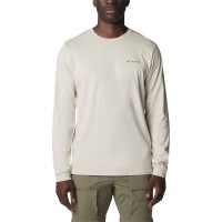 Лонгслив мужской Columbia EXPLORERS CANYON™ LONG SLEEVE T-SHIRT бежевый 2054551-280