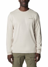Лонгслив мужской Columbia EXPLORERS CANYON™ LONG SLEEVE T-SHIRT бежевый 2054551-280 изображение 2