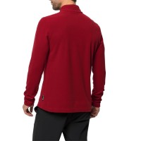 Толстовка чоловіча Jack Wolfskin червона 1701483-8032 изображение 2