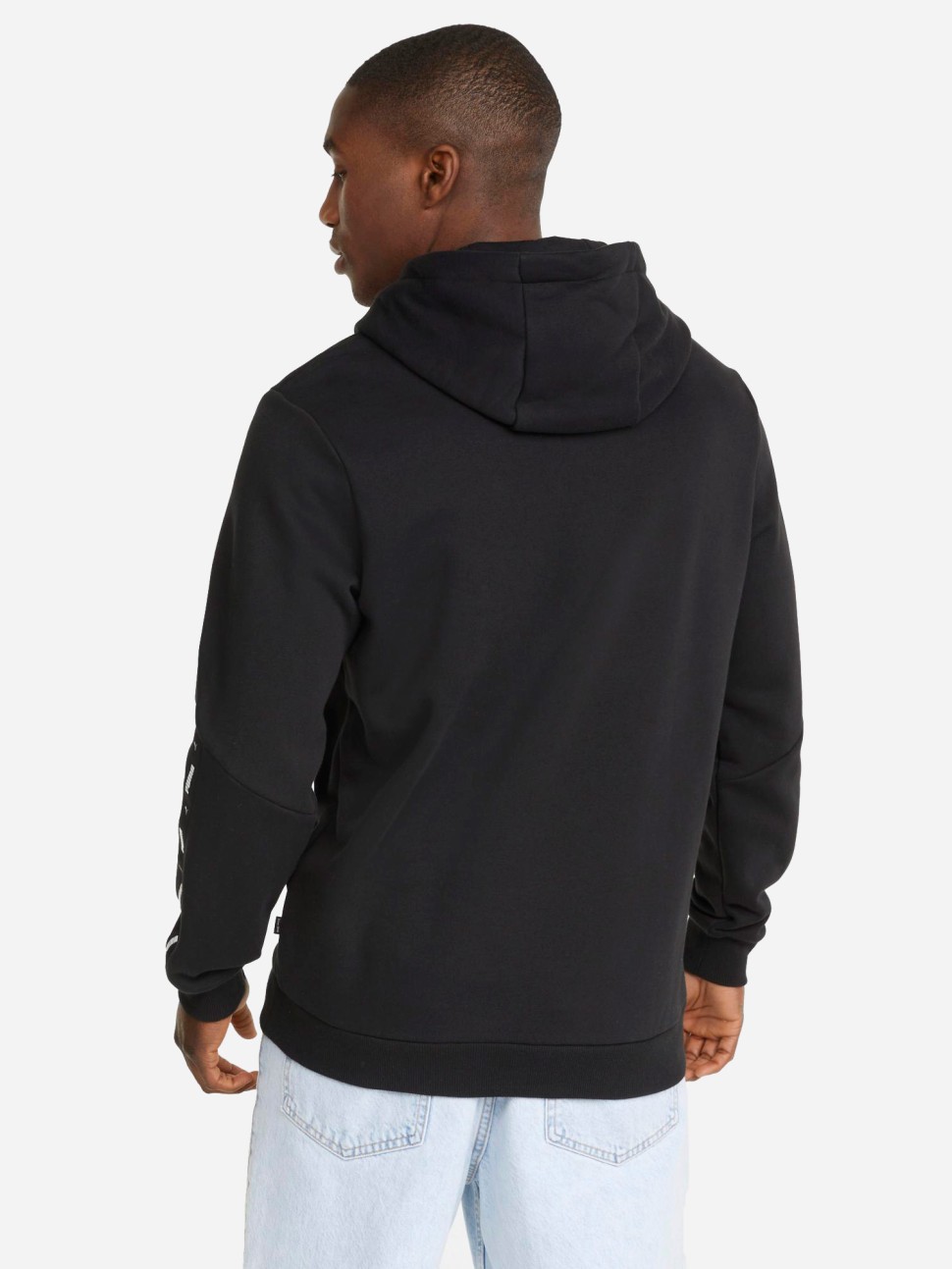 Толстовка чоловіча Puma ESS+ Tape Hoodie FL чорна 84904001 — фото 3