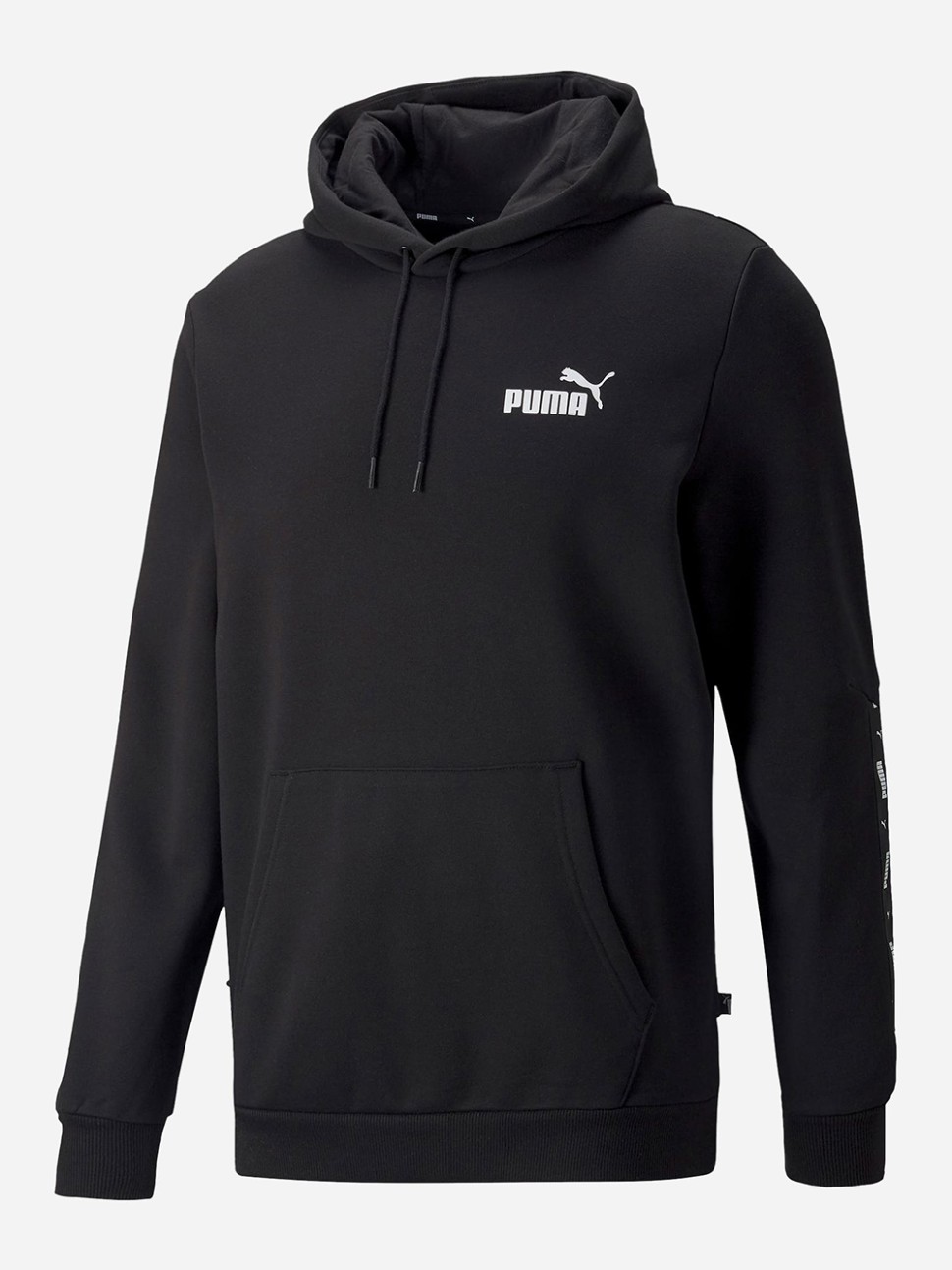 Толстовка чоловіча Puma ESS+ Tape Hoodie FL чорна 84904001 — фото 6