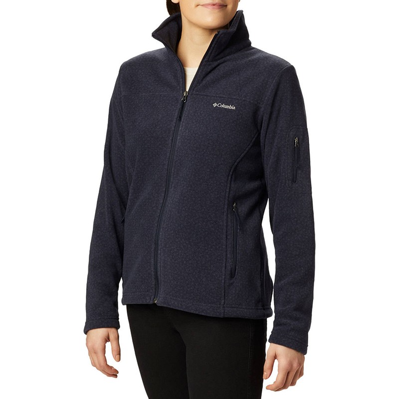 Толстовка женская Columbia COLUMBIA FAST TREK синяя 1622211-473 — фото 3 — Sport City Толстовка женская Columbia COLUMBIA FAST TREK синяя 1622211-473 — фото 3