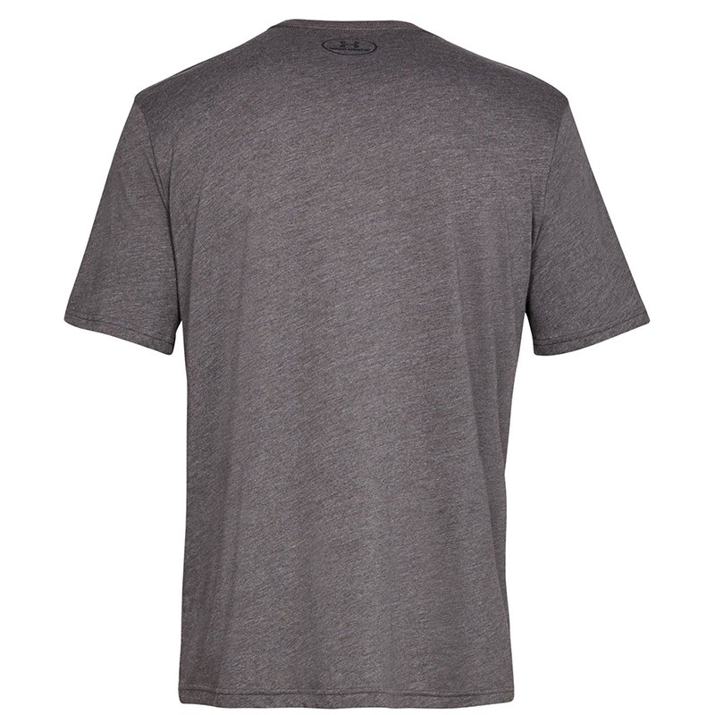 Футболка мужская Under Armour SPORTSTYLE LEFT CHEST SS серая 1326799-019 — фото 2