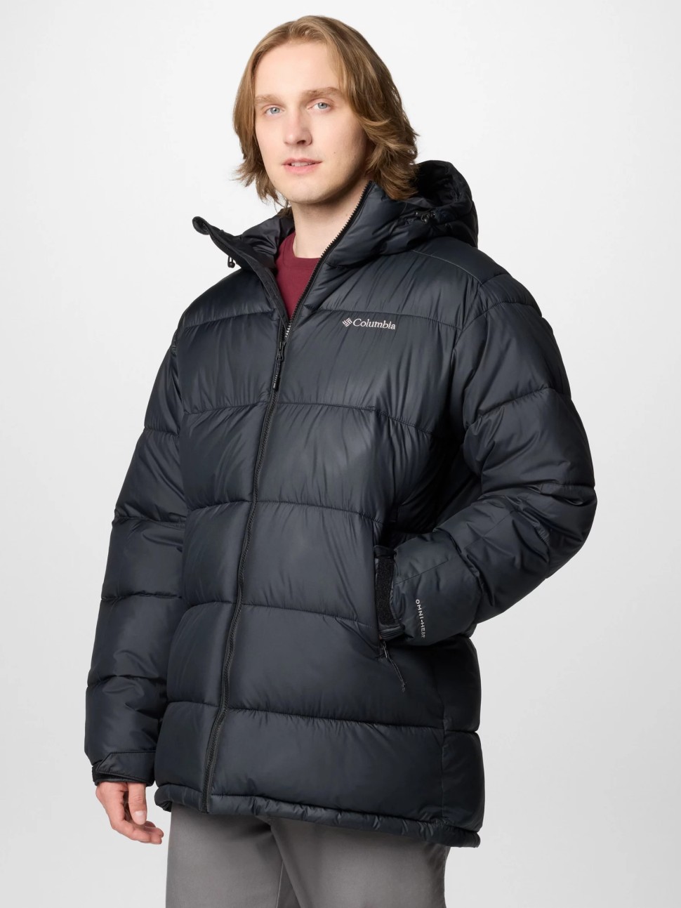 Куртка чоловіча Columbia PIKE LAKE™ PARKA чорна 2050921-011 — фото 4