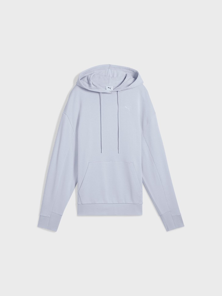 Толстовка жіноча Puma HER Relaxed Hoodie блакитна 68505747 изображение 7