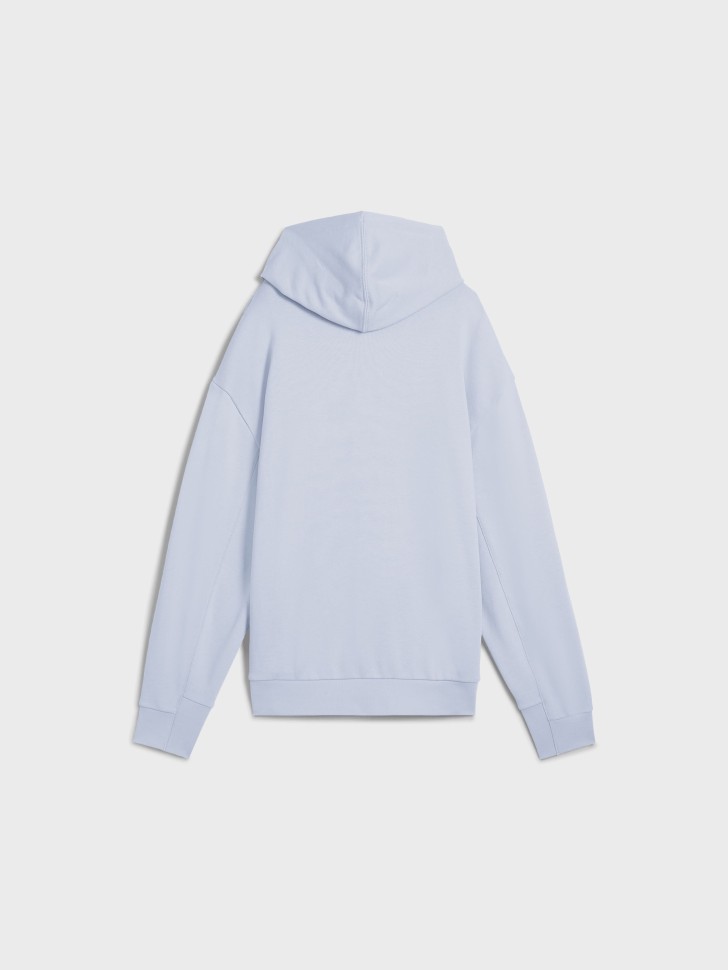 Толстовка жіноча Puma HER Relaxed Hoodie блакитна 68505747 изображение 8