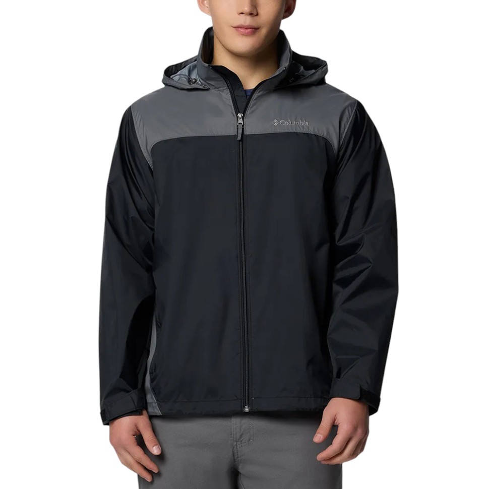 Вiтрiвка чоловiча Columbia Glennaker Lake™ II Rain Jacket темно-сіра 2089791-012 — фото 1