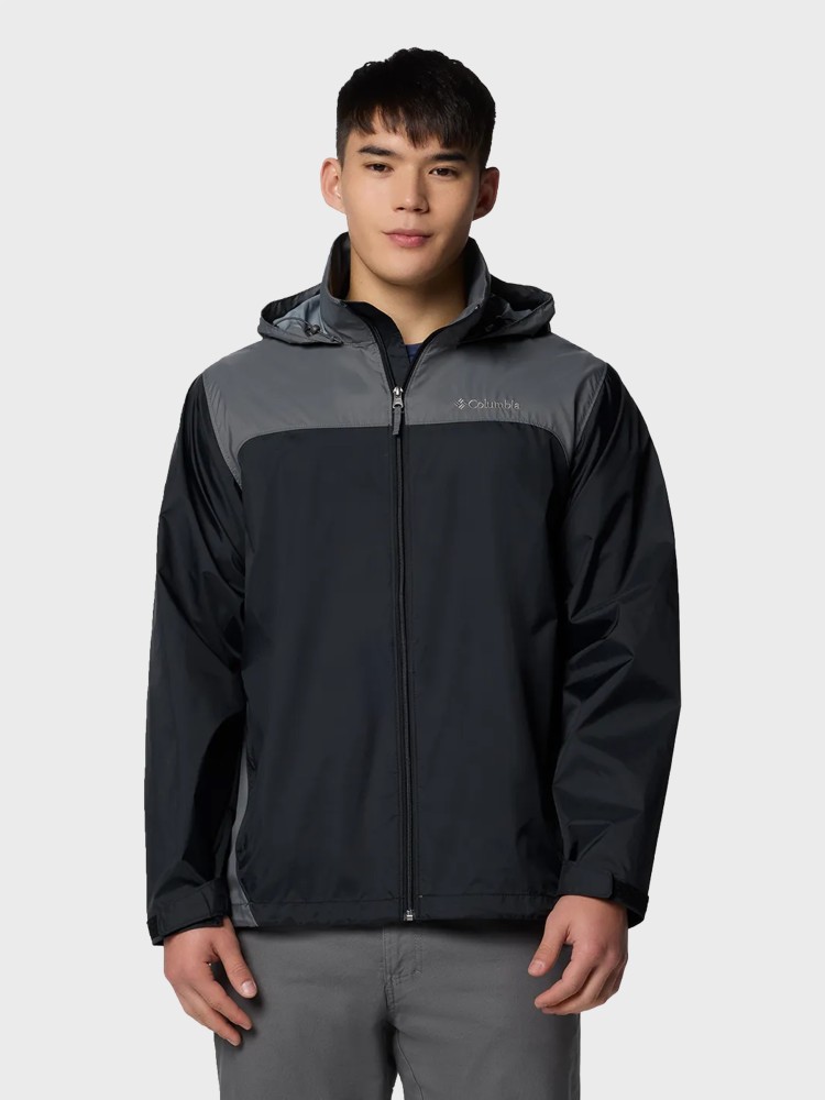 Ветровка мужская Columbia Glennaker Lake™ II Rain Jacket темно-серая 2089791-012 изображение 2