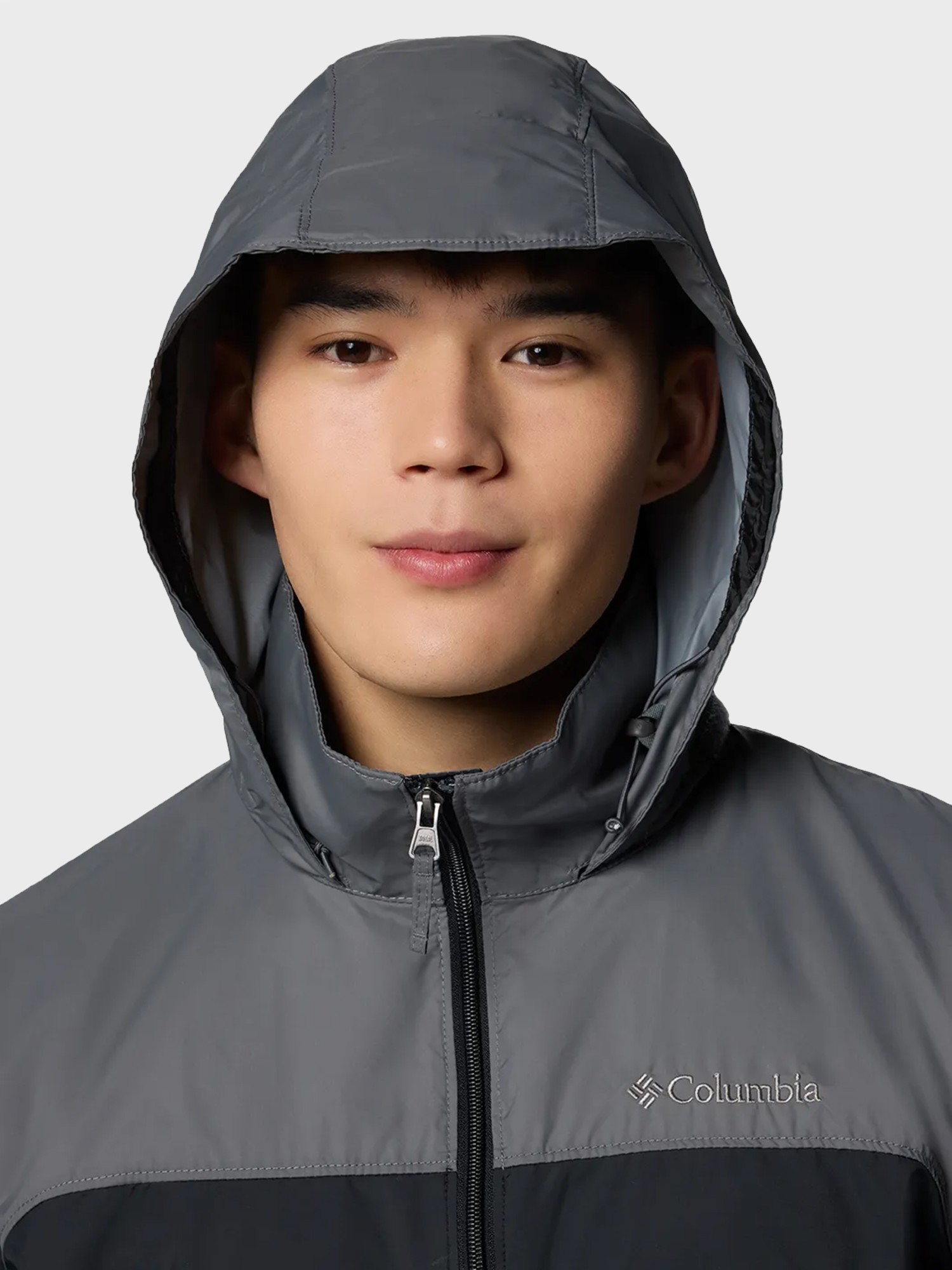 Ветровка мужская Columbia Glennaker Lake™ II Rain Jacket темно-серая 2089791-012 изображение 5