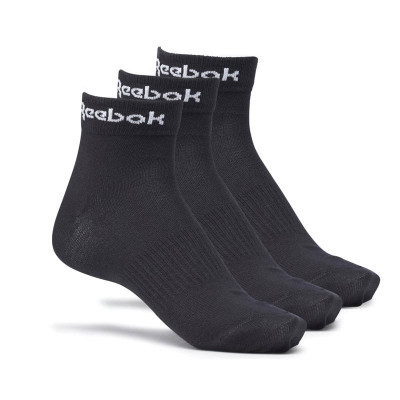 Носки (3 пары) Reebok Ankle Socks черные GH8166