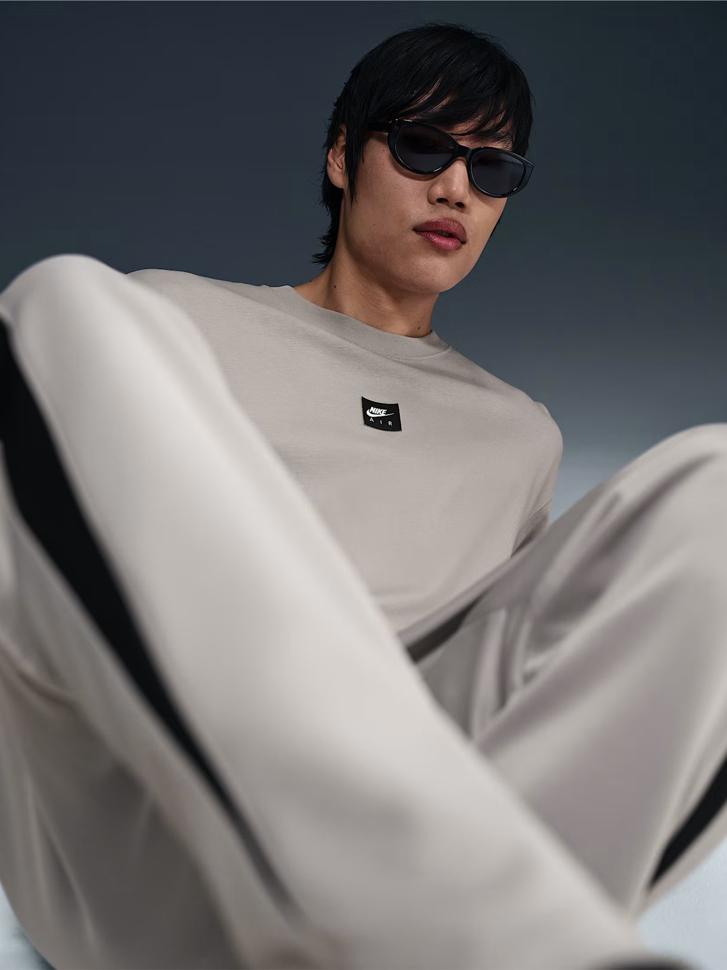 Футболка чоловіча Nike M NSW TEE M90 NK AIR SSNL SU25 кремова HJ0726-009 изображение 4