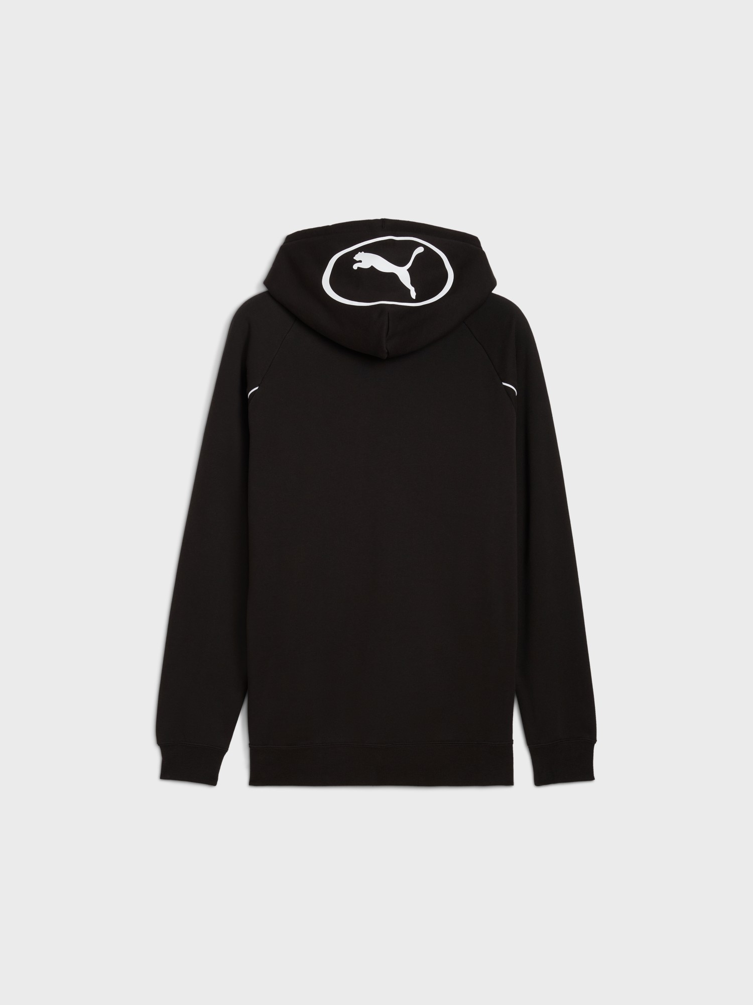 Толстовка мужская Puma SPORT FZ Hoodie FL черная 68824001 изображение 3