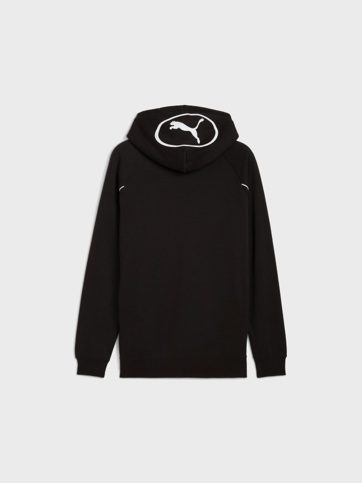 Толстовка мужская Puma SPORT FZ Hoodie FL черная 68824001 изображение 3