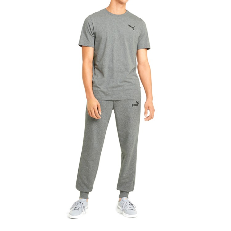 Штани чоловічі Puma Ess Logo Pants сірі 58671603  изображение 5