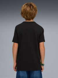 Футболка детская Puma CLASS Graphic Tee B черная 69253101 изображение 3