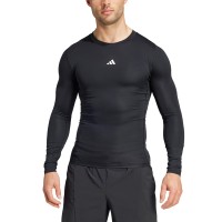 Футболка чоловіча Adidas TF LS TEE чорна JE6702 изображение 1