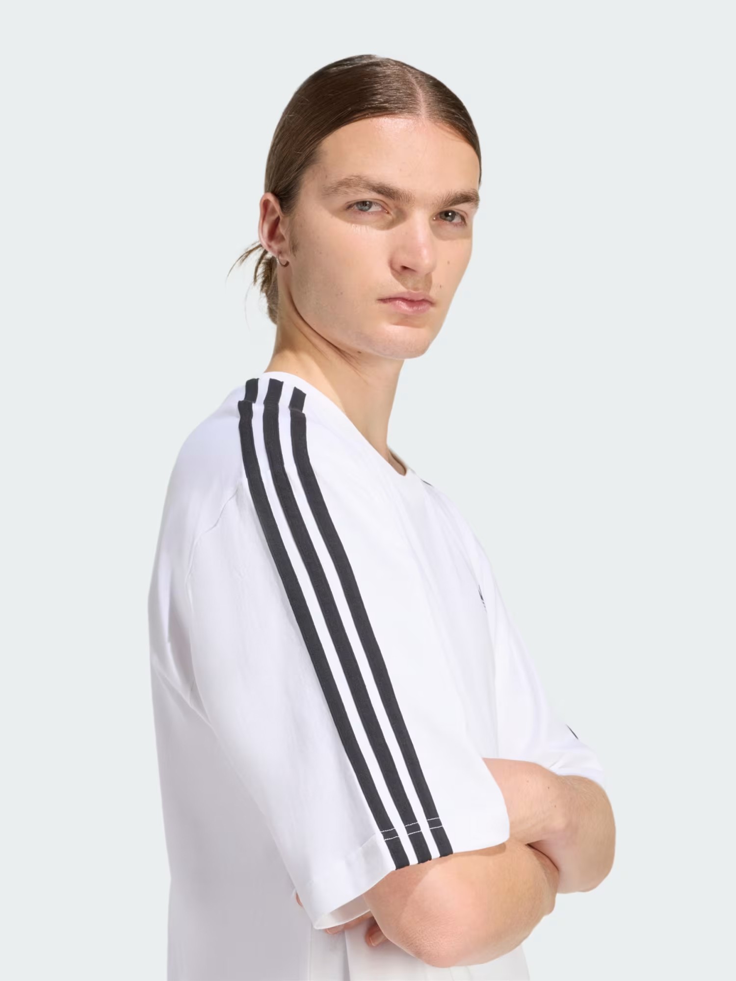 Футболка мужская Adidas 3S TEE белая KD4096 изображение 5