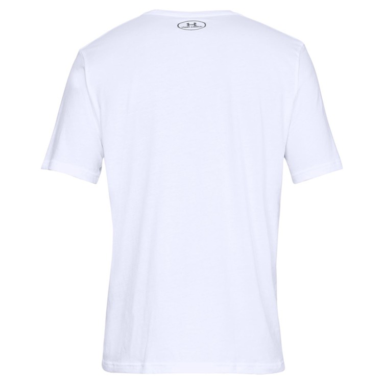 Футболка чоловіча Under Armour Ua Team Issue Wordmark Ss біла 1329582-100 изображение 2
