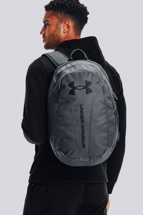 Рюкзак  Under Armour Ua Hustle Lite Backpack серый 1364180-012 изображение 5