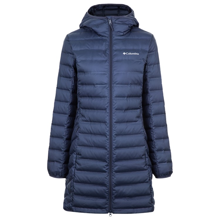 Полупальто женское пуховое Columbia Lake 22 синее 1738081-591 изображение 1