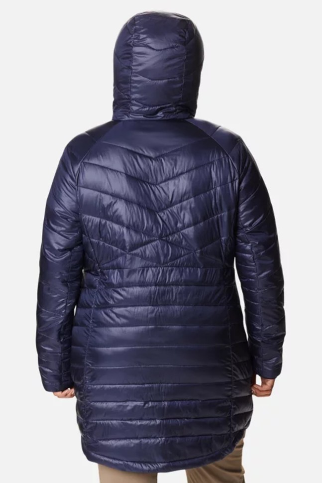 Куртка жіноча Columbia Joy Peak™ Mid Jacket  темно-синя 1982662-472 изображение 3