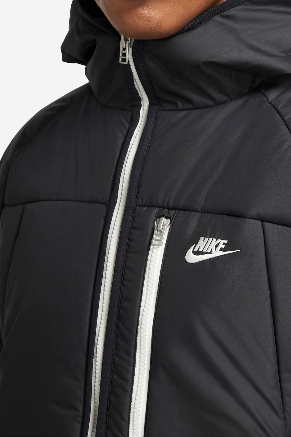 Куртка чоловіча Nike M Nsw Tf Rpl Legacy Parka чорна DD6844-010  — фото 5