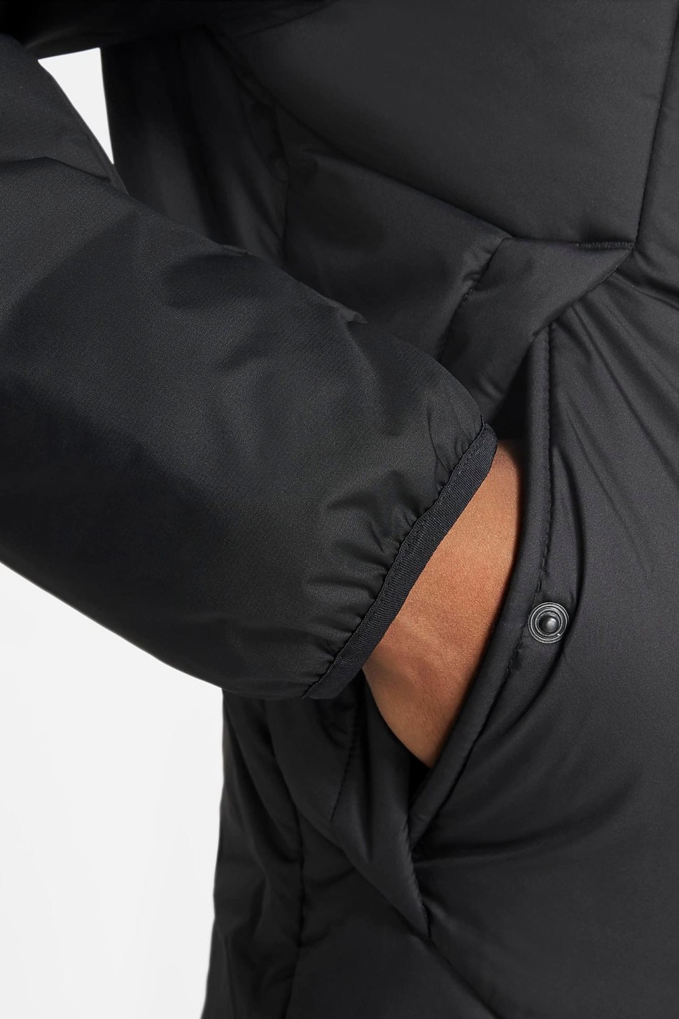 Куртка чоловіча Nike M Nsw Tf Rpl Legacy Parka чорна DD6844-010  — фото 7