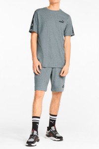 Шорти чоловічі Puma Ess+ Tape Shorts 9 сірі 84738703  изображение 4