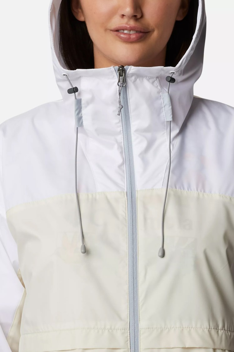 Ветровка женская Columbia Alpine Chill™ Windbreaker белая 1993271-100 изображение 4