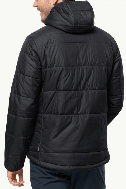 Куртка мужская Jack Wolfskin BERGLAND INS HOODY M черная 1206881-6000 изображение 3