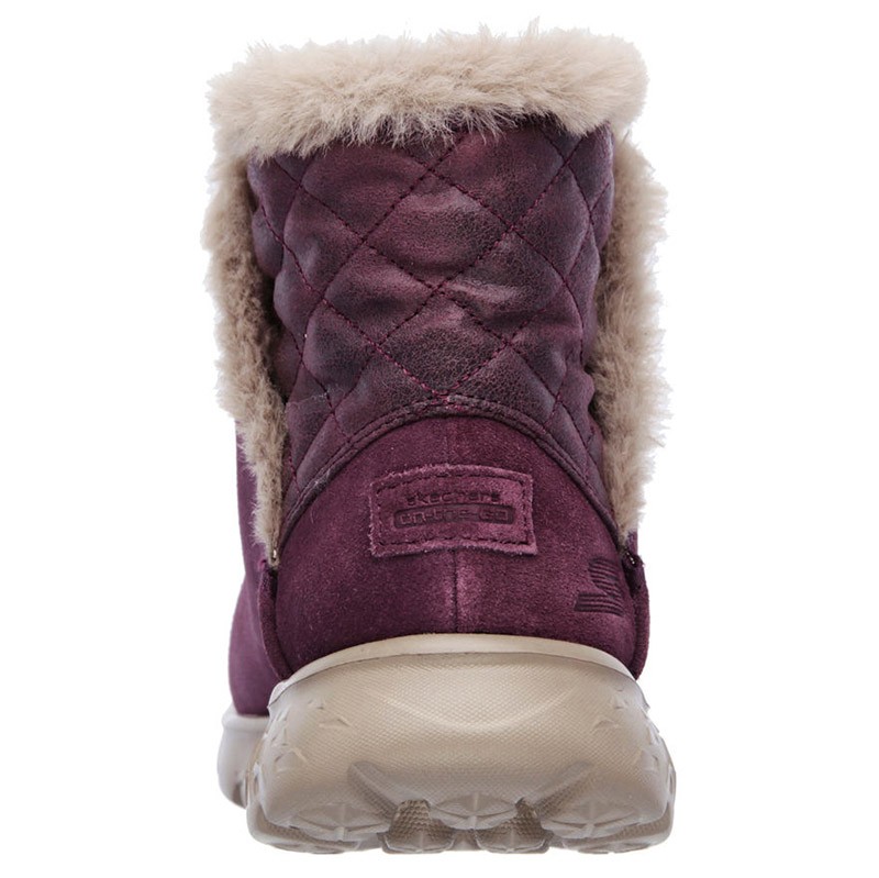 Ботинки женские Skechers ON-THE-GO Cozies бордовые 14356-BURG изображение 2