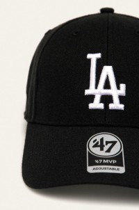 Бейсболка 47 Brand LOS ANGELES DODGERS RAISED BAS чорна B-RAC12CTP-BKA изображение 3