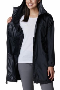 Ветровка женская Columbia  Flash Challenger™ Long Windbreaker черная 1989491-010 изображение 5