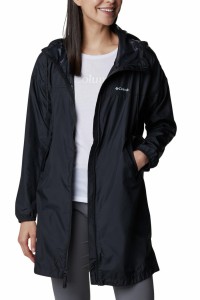 Ветровка женская Columbia  Flash Challenger™ Long Windbreaker черная 1989491-010 изображение 6