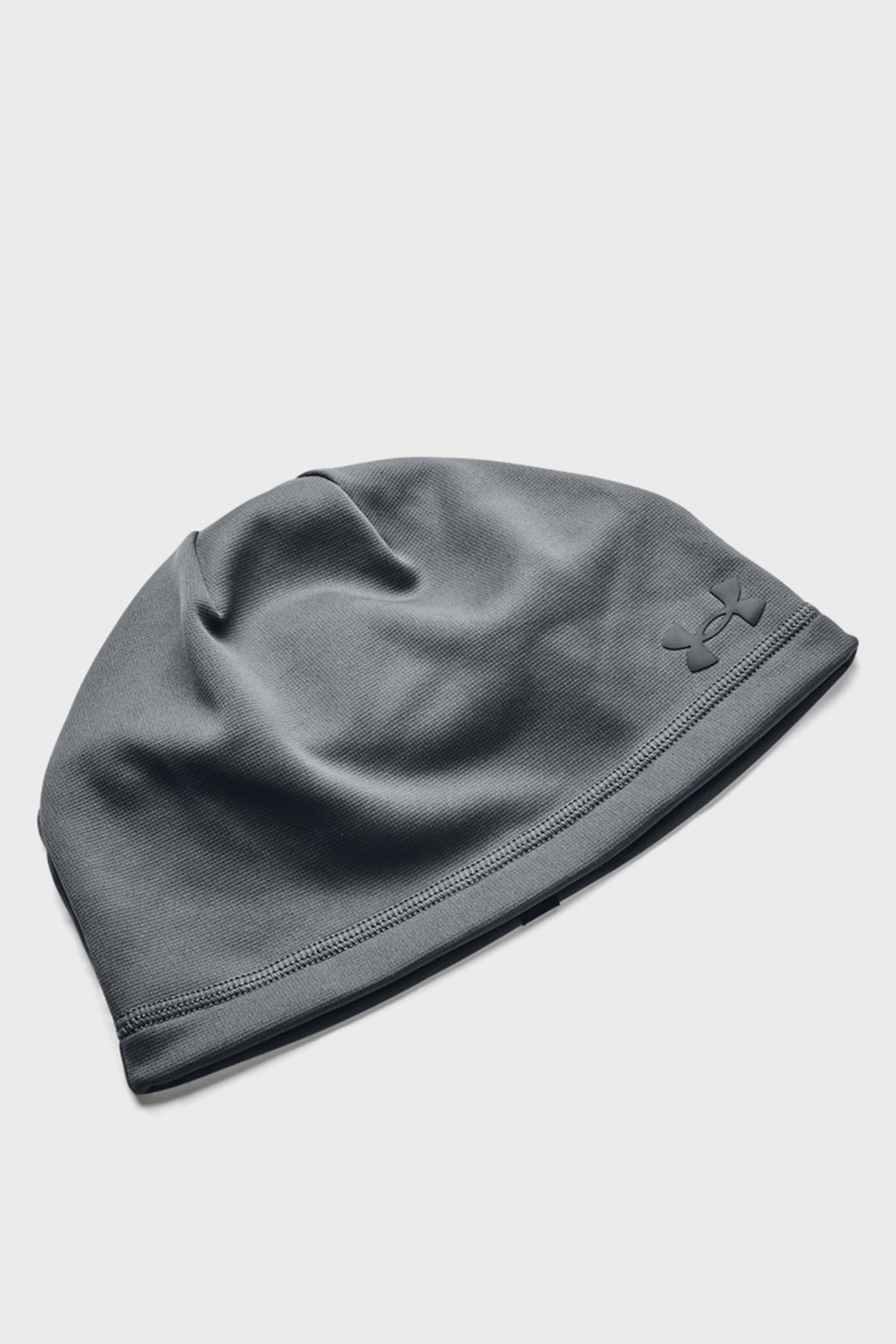 Шапка мужская Under Armour UA Storm Beanie серая 1365918-012 изображение 2
