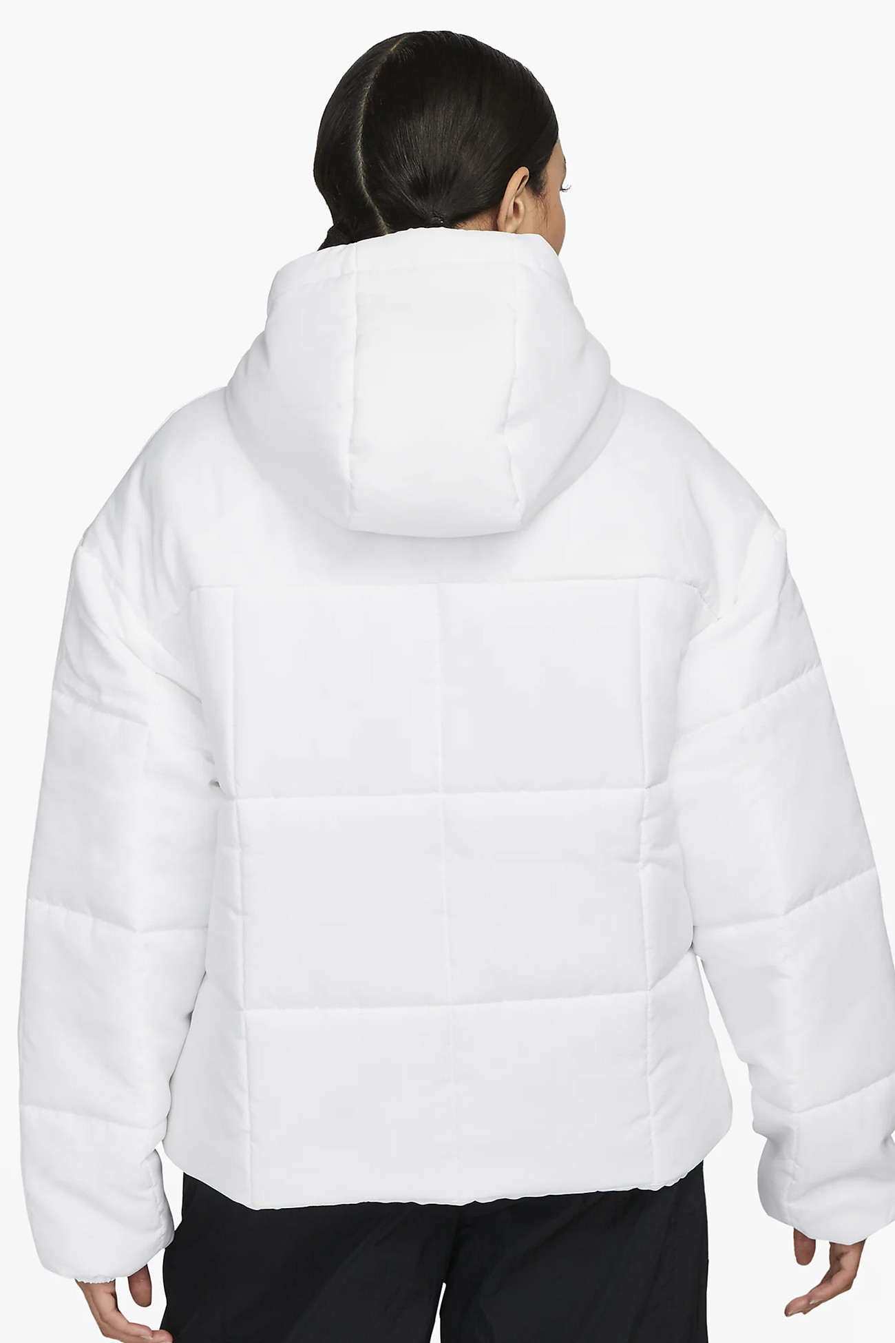 Куртка жіноча Nike W NSW ESSTL THRMR CLSC PUFFER біла FB7672-100 изображение 3