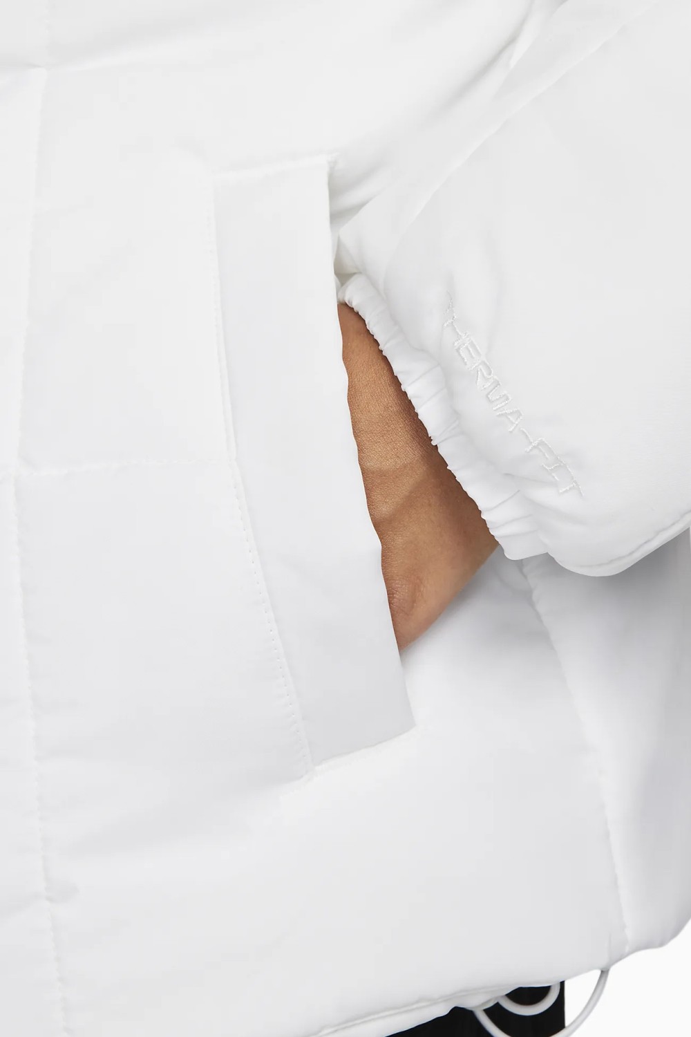 Куртка жіноча Nike W NSW ESSTL THRMR CLSC PUFFER біла FB7672-100 изображение 7