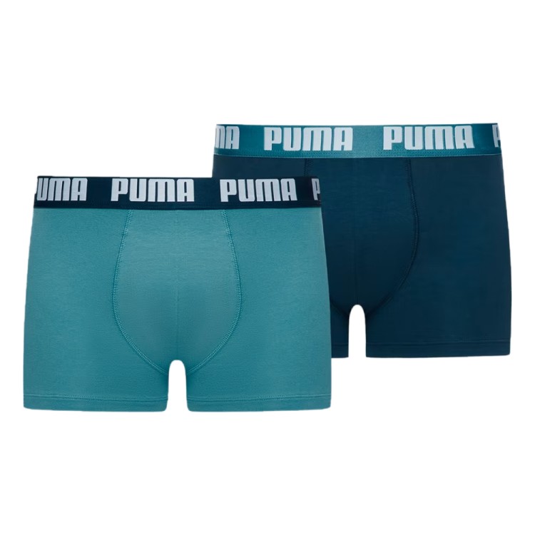 Нижнее белье мужское Puma BASIC BOXER 2P синее 90682374 изображение 1