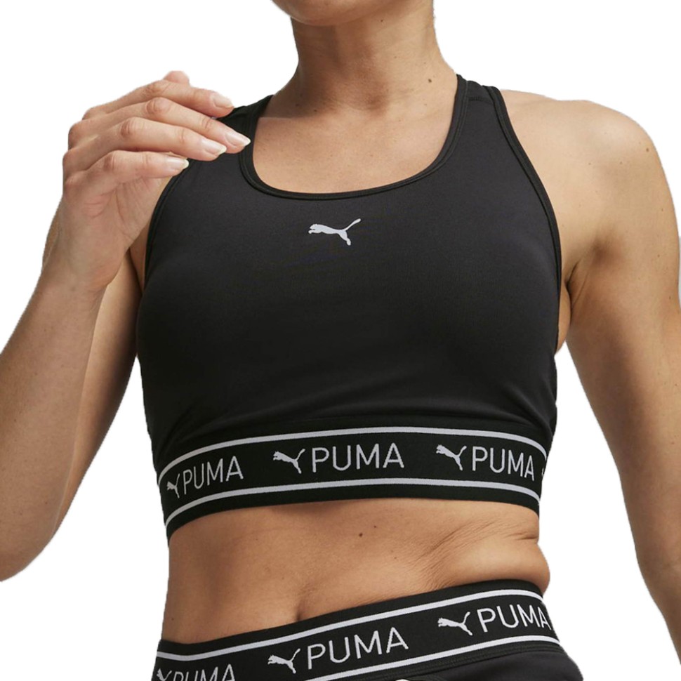 Бра жіночий Puma 4KEEPS ELASTIC BRA - P чорний 52531901 — фото 1