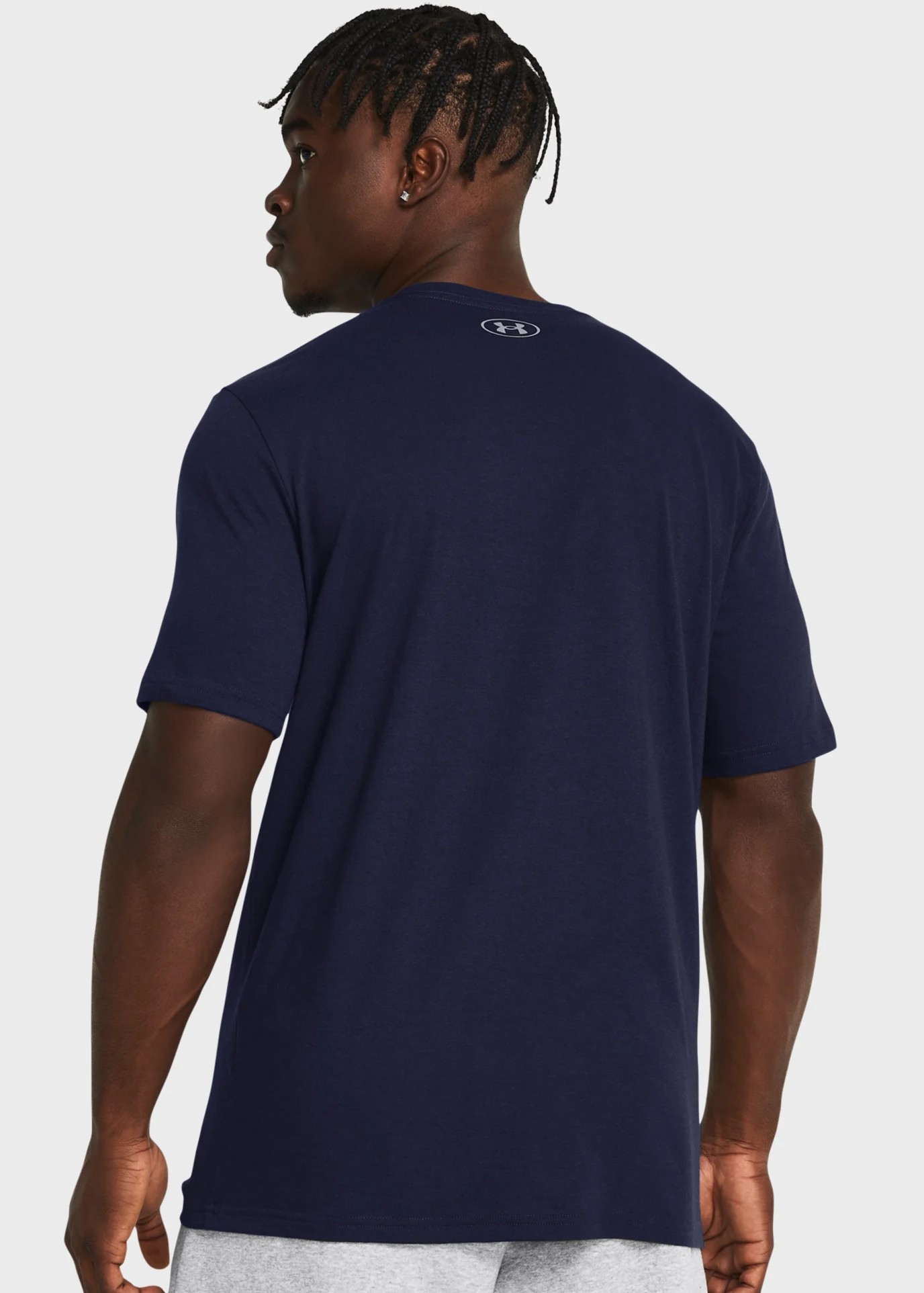 Футболка мужская Under Armour UA GL FOUNDATION UPDATE SS синяя 1382915-410 изображение 3