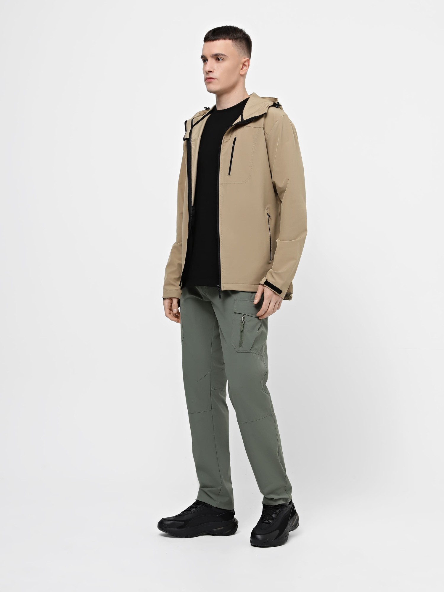 Вітрівка чоловіча Radder Busselton бежева 502420-125 изображение 4