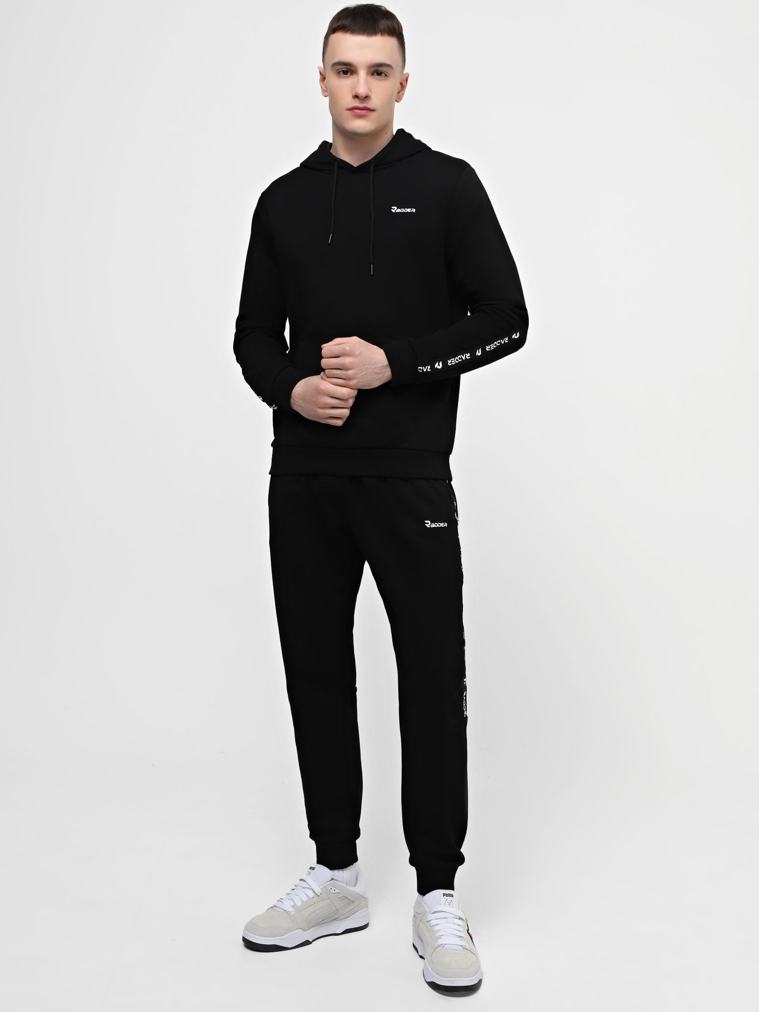 Толстовка чоловіча Radder Konvad чорна 442476-010 изображение 3