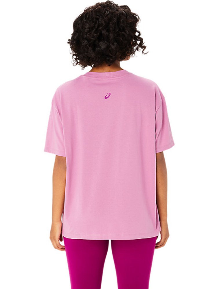 Футболка жіноча Asics ASICS LOGO TEE рожева 2032C843-500 изображение 3