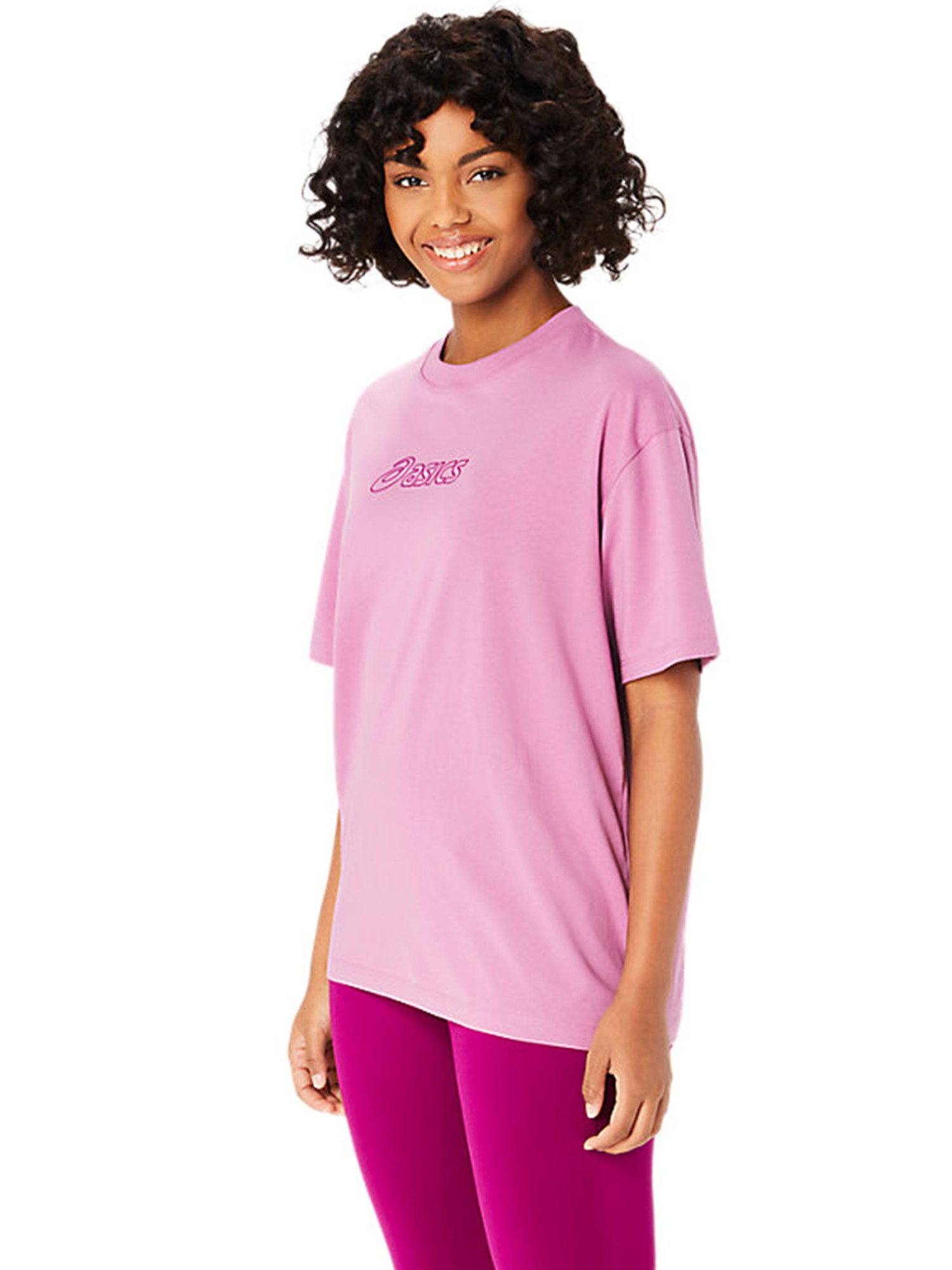 Футболка женская Asics ASICS LOGO TEE розовая 2032C843-500 изображение 4