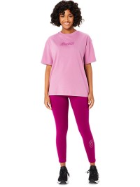 Футболка жіноча Asics ASICS LOGO TEE рожева 2032C843-500 изображение 5
